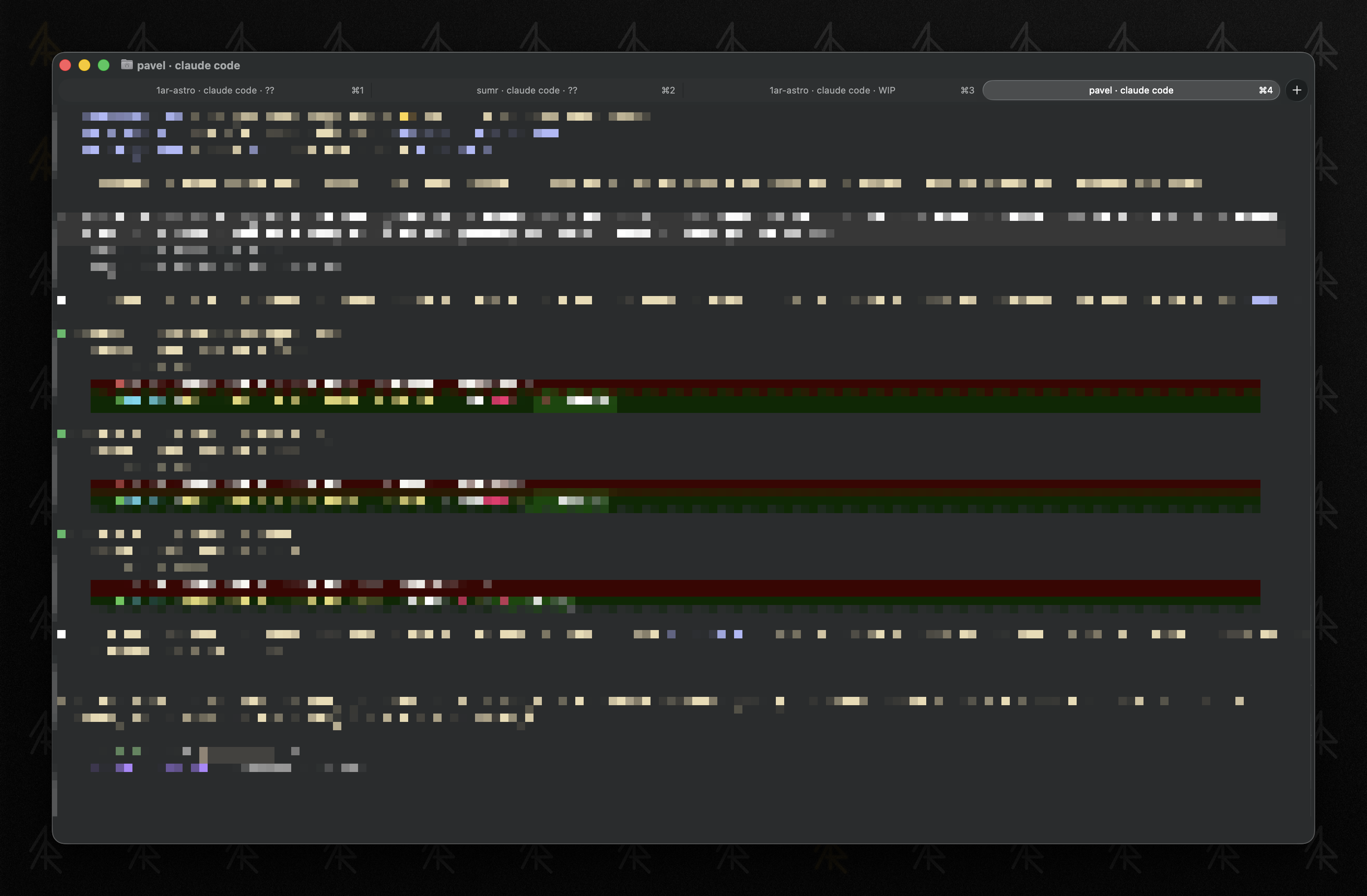 claude code tab status indicators
