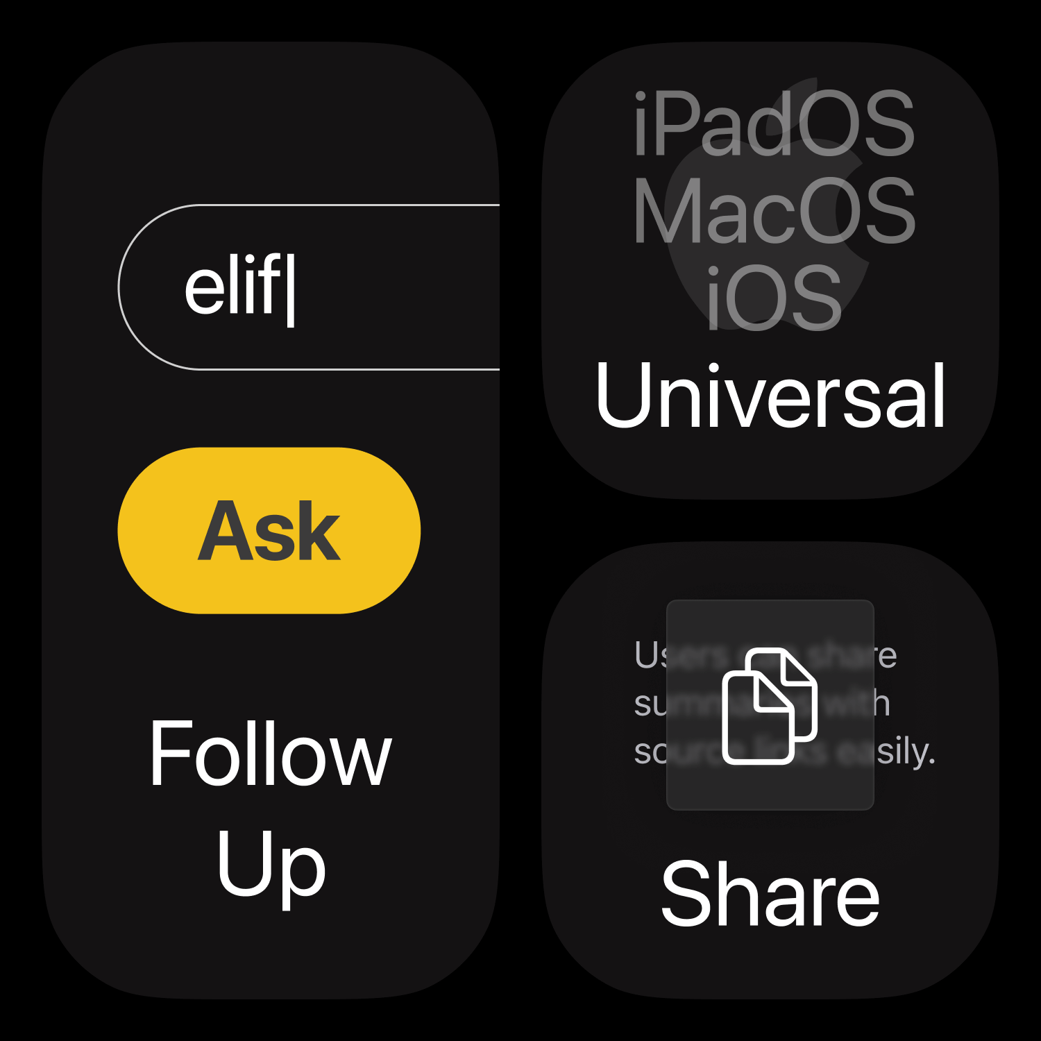 Ask follow-up questions